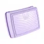 Контейнер для хранения продуктов deco-click-box midi 1L Carla “Capybara” 17x13x7 см, нежно-фиолетовый.
