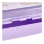 Контейнер для хранения продуктов deco-click-box midi 1L Carla “Capybara” 17x13x7 см, нежно-фиолетовый.