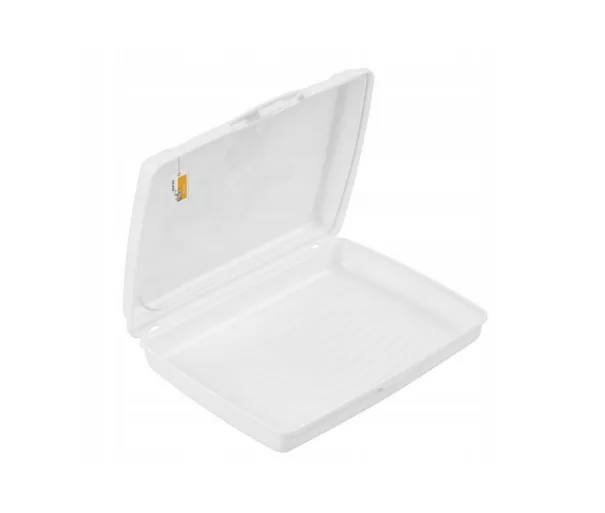 Контейнер для хранения продуктов deco-click-box mini 0.5L Carla "Миньоны Банан" 17x13x3.5 см белый