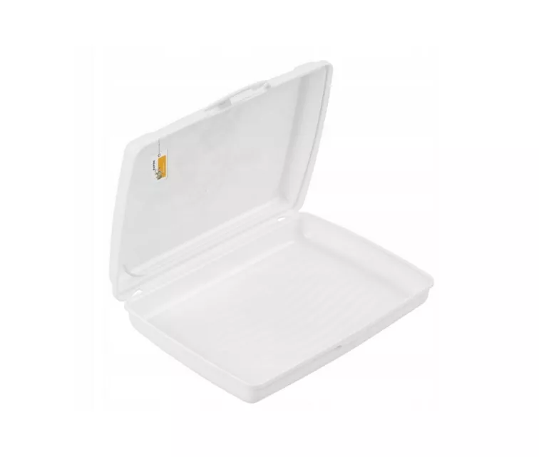 Контейнер для хранения продуктов deco-click-box mini 0.5L Carla "Миньоны Банан" 17x13x3.5 см белый