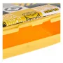 Контейнер для хранения продуктов deco-click-box mini 0.5L Carla "Minions Mosaic" 17x13x3.5 см, желтый