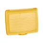 Контейнер для хранения продуктов deco-click-box mini 0.5L Carla "Minions Mosaic" 17x13x3.5 см, желтый