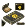 Контейнер для хранения продуктов deco-click-box mini 0.5L Carla "Emoji Danger" 17x13x3.5 см, оливковый цвет.