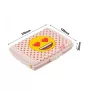 Контейнер для хранения продуктов deco-click-box mini 0.5L Carla "Emoji Hearts" 17x13x3.5cm розовый