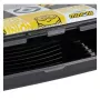 Контейнер для хранения продуктов deco-click-box mini 0.5L Carla "Minions Mosaic" 17x13x3.5cm черный