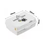 Maisto laikymo indelis „deco-click-box midi“ 1 l Carla „Minions Banana“ 17 x 13 x 7 cm, baltas