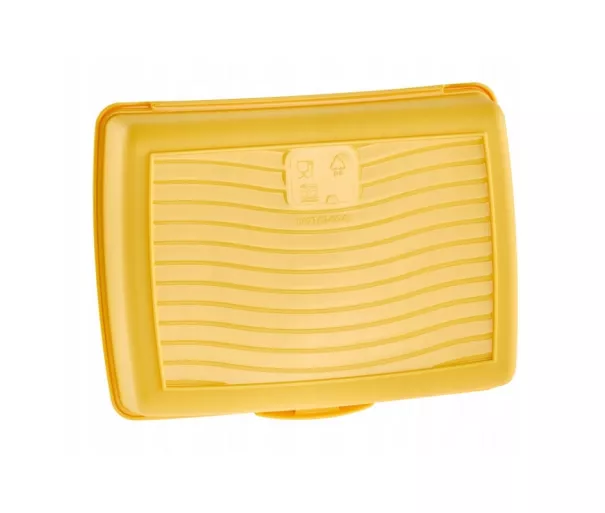Toidu hoiukarp deco-click-box midi 1L Carla "Minions Mosaic" 17x13x7cm kollane