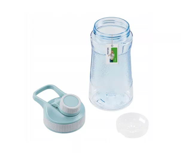 Water bottle Daria 530ml 9.5x7x19cm blue