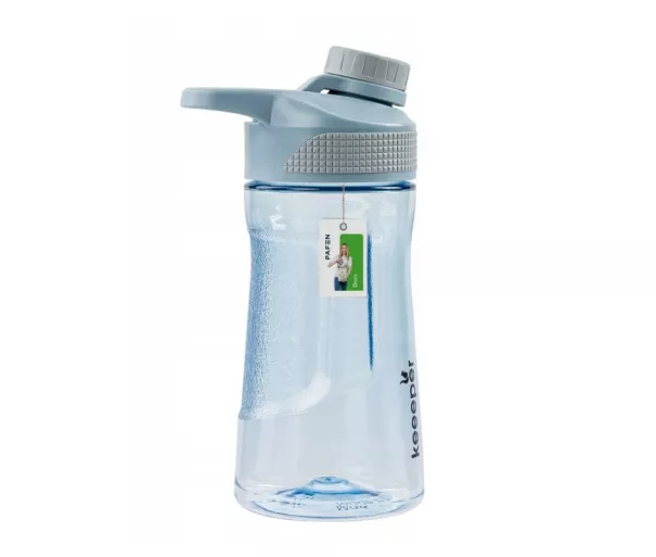 Water bottle Daria 530ml 9.5x7x19cm blue