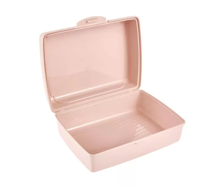 Food storage container click-box midi 1L Carla "Sweet day" 17x13x7cm pink