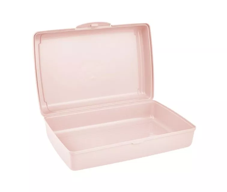 Maisto laikymo talpykla "Click-box maxi" 3,7L Luca 30x20x8,5cm rožinė