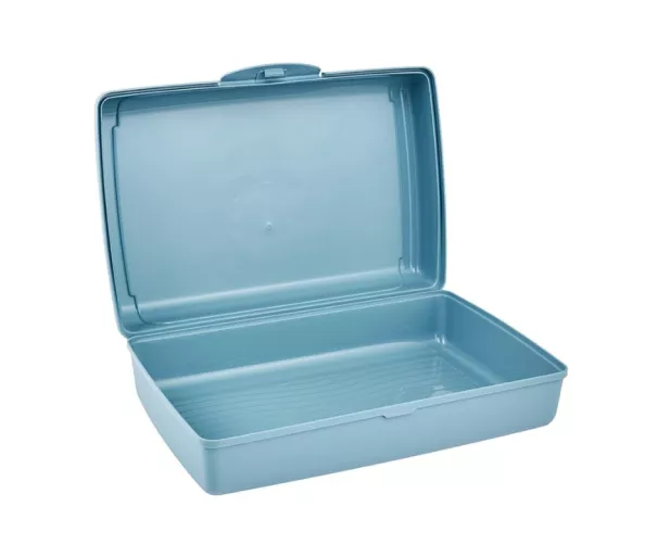 Pārtikas uzglabāšanas trauks click-box maxi 3,7L Luca 30x20x8,5cm zils