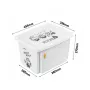 Kast kaanega 30L Karolina “Minions Bello” 45x35x27cm valge