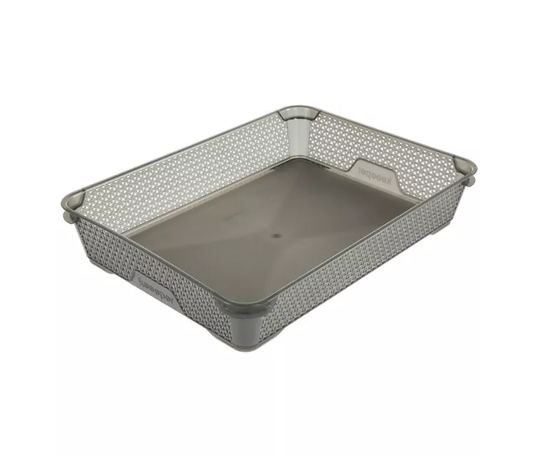 Korv mini A4 Mirko 36x26,5x7cm kristallhall (läbipaistev)