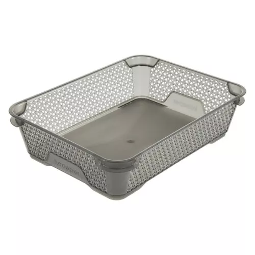 Korv mini A5 Mirko 26,5x20x7cm kristallhall (läbipaistev)