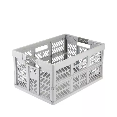 Складной ящик грузоподъемностью до 50 кг Ben 54x37x28 см 45 л серый