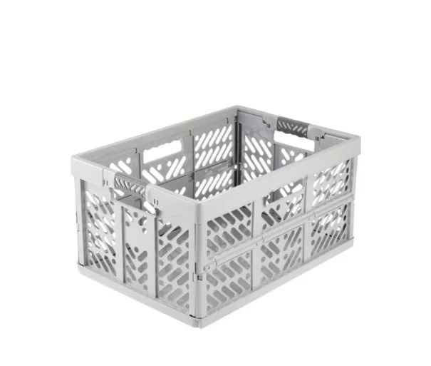 Складной ящик грузоподъемностью до 50 кг Ben 54x37x28 см 45 л серый