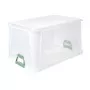 Eurobox with soft handles Luis 59x39x32cm 64L transparent