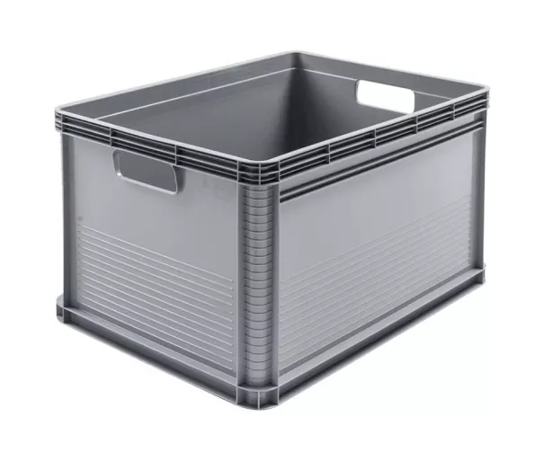 Transportēšanas kaste ar kravnesību līdz 60kg Robert 60x40x32cm 64L pelēka