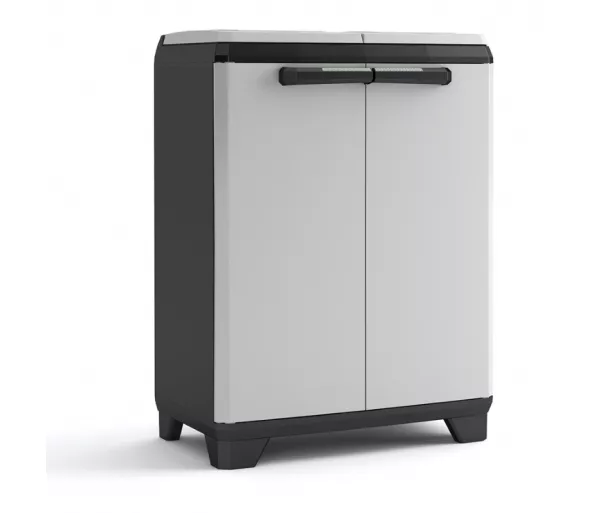 Atliekų rūšiavimo sistema "Split Premium" 110L Perdirbimo sistema 68x39x92cm pilka/juoda
