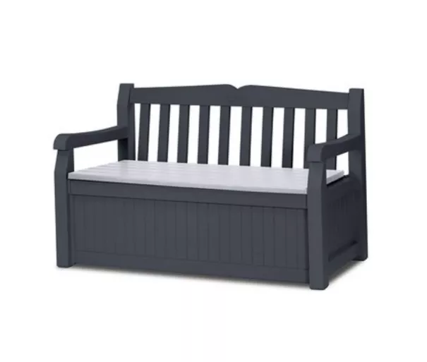 Sandėliavimo suoliukas Eden Garden Bench 265L pilkas