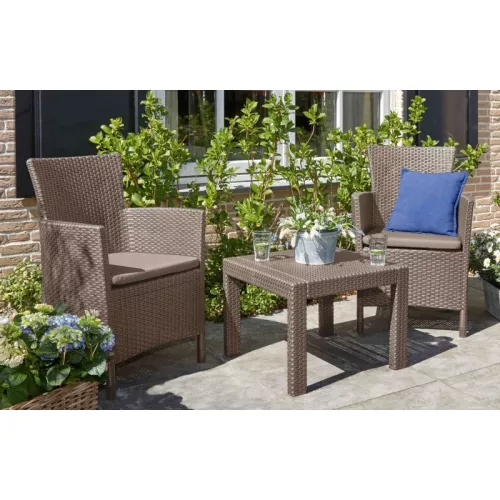 Lauko baldų komplektas ALLiBERT Rosario, smėlio