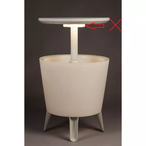 ( LACK LIGHTING ) Illuminated Cool Bar white