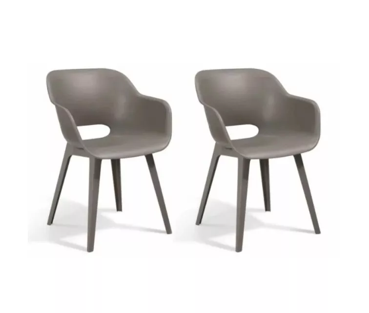 Garden chairs 2 pcs. Akola beeches