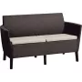 Садовый диван двухместный Salemo 2 Seater Sofa, Коричневый