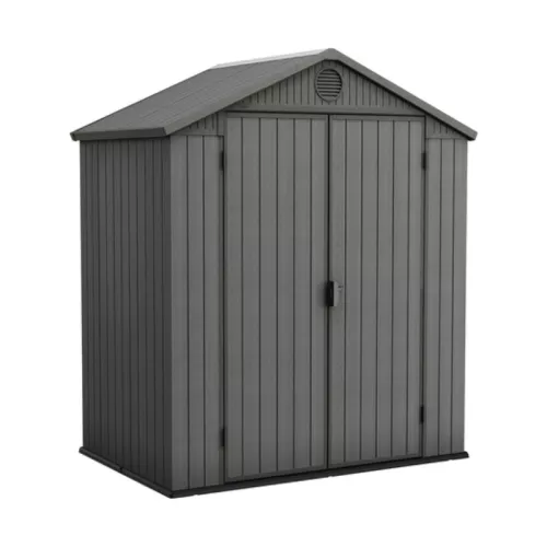 Dārza šķūnis Darwin 6x4 pelēks