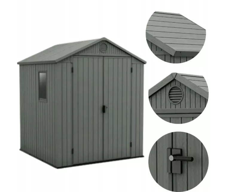 Garden shed Darwin 6x8 green