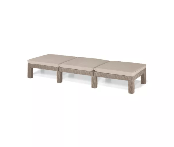 Daytona Deluxe sun lounger beige