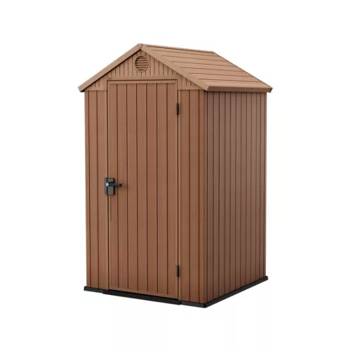 Dārza šķūnis Darwin 4x4 brūns