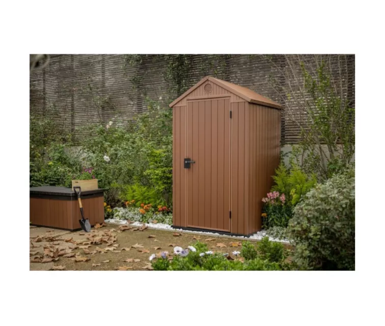 Dārza šķūnis Darwin 4x4 brūns