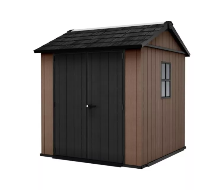 Garden shed Newton Plus 7x7.5 brown