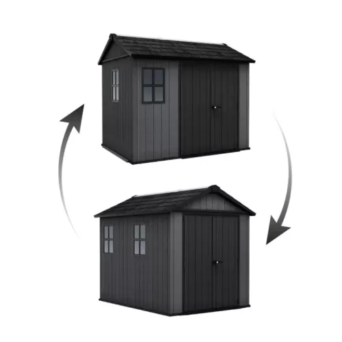 Sodo namelis Newton Plus 9x7,5 pilkas