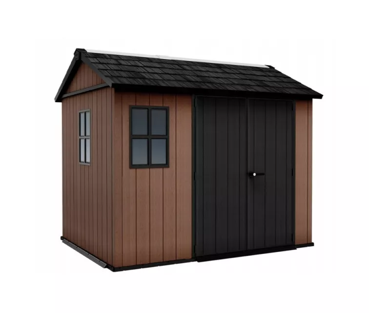 Dārza šķūnis Newton Plus 9x7,5 brūns