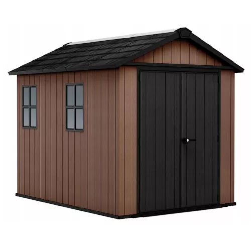 Dārza šķūnis Newton Plus 9x7,5 brūns