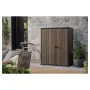 Sodo namelis „Deco Vertical Shed“, riešutmedžio spalvos
