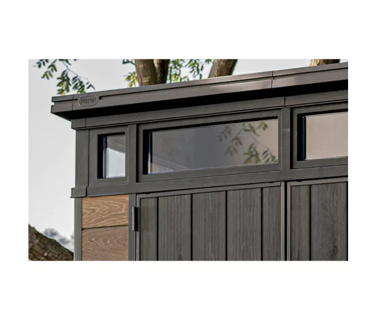 Dārza šķūnis Deco Pent 9x7 valrieksts