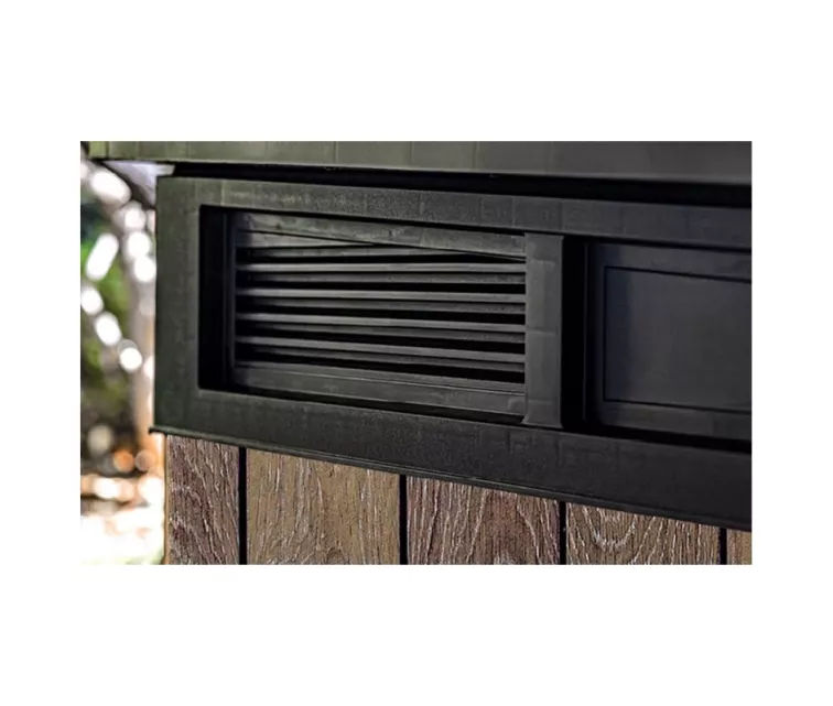 Sodo namelis „Deco Horizontal“ uosio medienos atspalvis