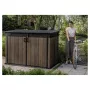 Sodo namelis „Deco Horizontal Shed“, riešuto spalvos