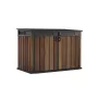 Sodo namelis „Deco Horizontal Shed“, riešuto spalvos