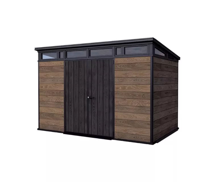 Dārza šķūnis Deco Pent 11x7 valrieksts