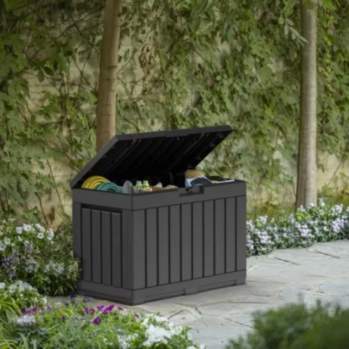 Sandėliavimo dėžutė Kentwood Storage Box 190L pilka
