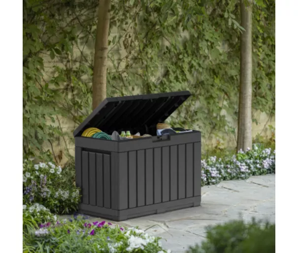 Sandėliavimo dėžutė Kentwood Storage Box 190L pilka