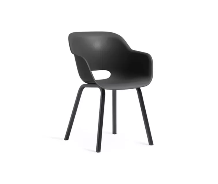 Dārza krēsli 2 gab. Noa Cup pelēki