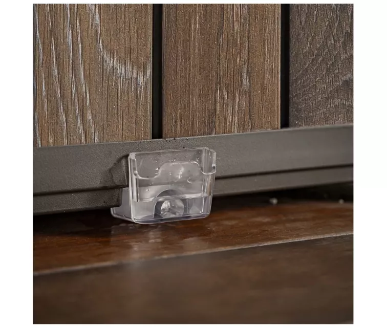 Dekoratiivne ruudukujuline istutuspott pähklipuust lillepott