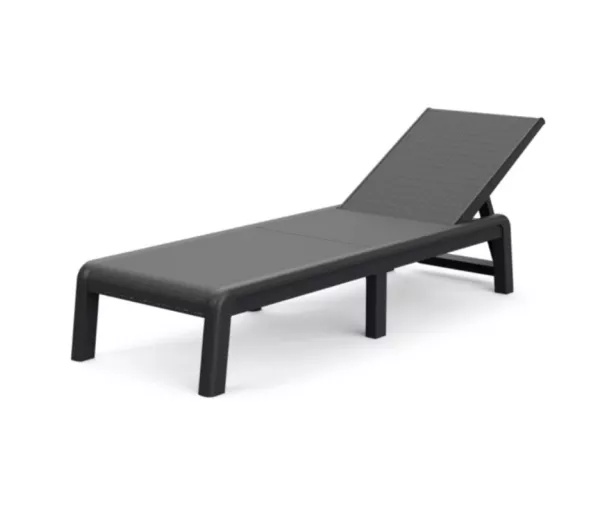 Sun lounger Atlas grey