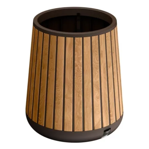 Lillepott Deco Conic Planter Venetian Brown